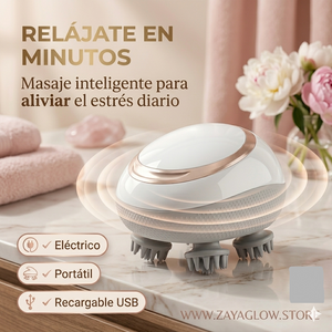 Masajeador de Cuero Cabelludo Relajante | Efecto Spa en Casa