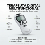 Masajeador Terapéutico de Pulso Digital | 8 Modos de Terapia