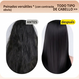 Peine Alisador Portátil Inalámbrico – Cepillo Anti Frizz Recargable de Viaje