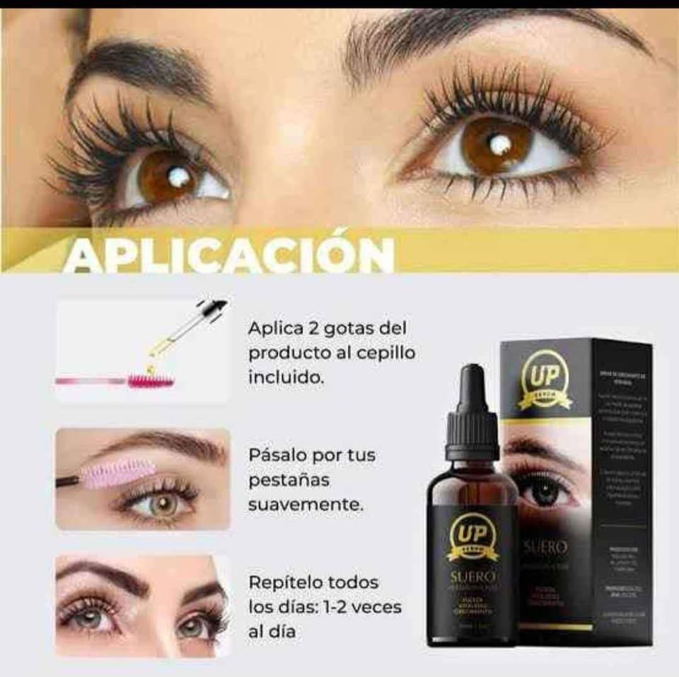 SERUM UP PARA CRECIMIENTO DE PESTAÑA Y CEJAS 30ml -